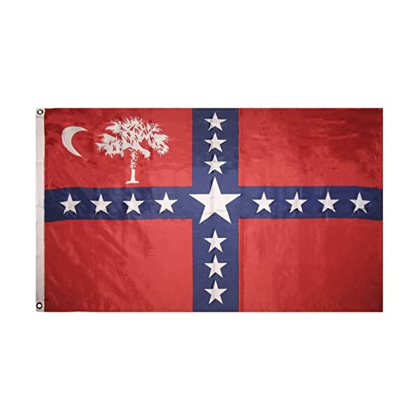 New 3x5 ft South Carolina Sovereignty CSA Secession Flag Civil