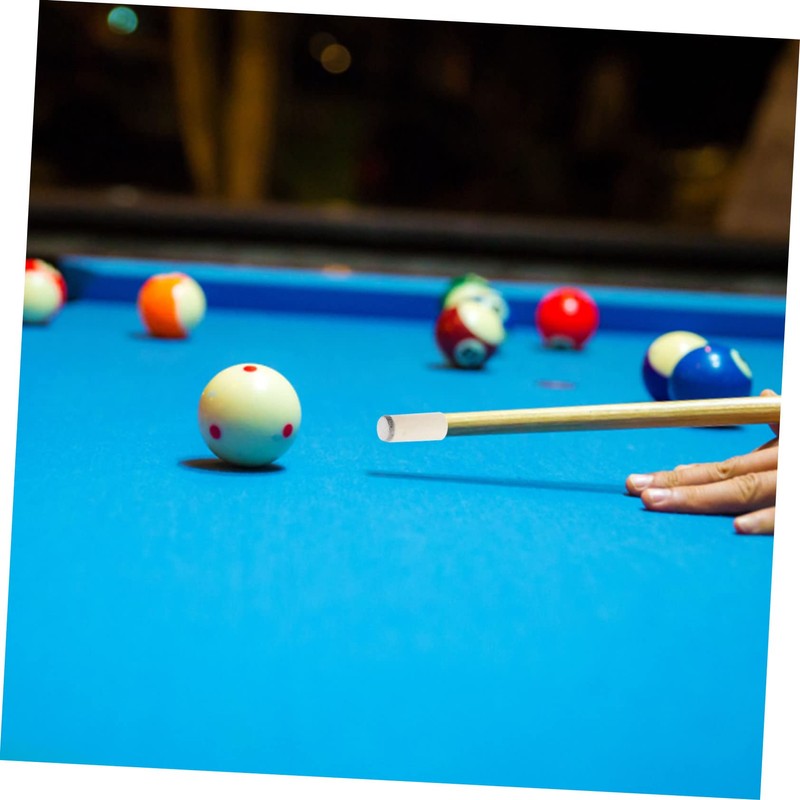 WHAMVOX 100pcs Tip Replacements for Billiard Cues Lightweight Pool Stick