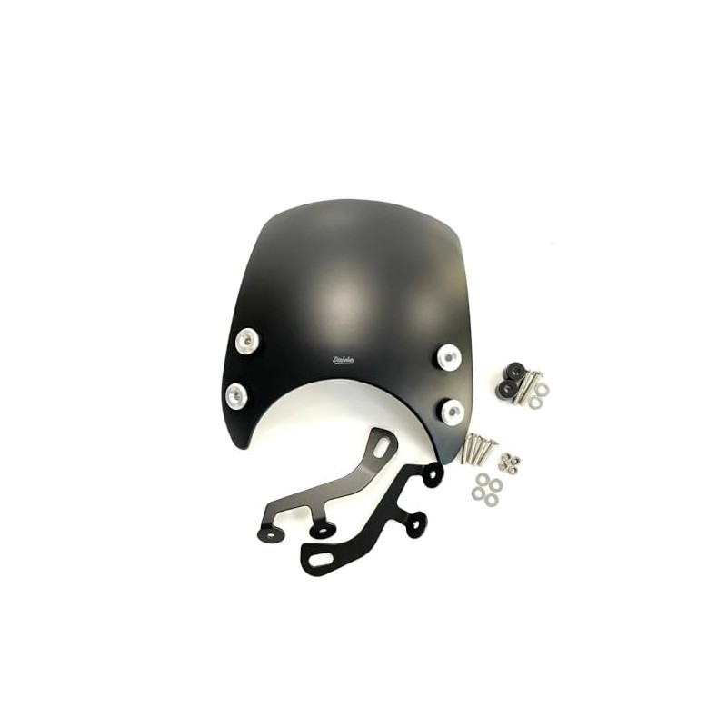 Honda Monkey 125 Windshield/Meter Visor HM020 Diabolus Windshield V2 for