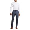 Kenneth Cole Reaction Men's Stretch Modern-Fit Flat-Front Pant, Navy, 34W