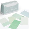 Pack of 156 Index Cards, 500 A6 Lined Index Cards