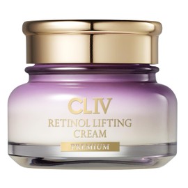 CLIV Retinol Lifting Cream | Face Refreshing Moisturizer | 73% Collagen Soltuion Facial Cream | Firming & Deep Moisturizing | For Tired, Sagging Skin, All Skin (1.69 fl oz, 50ml)