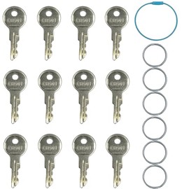 12PCS CH501 Ignition Keys,Toolbox Keys Replacement for from CH501 Truck Tool Box Lock RV Trailer Boats