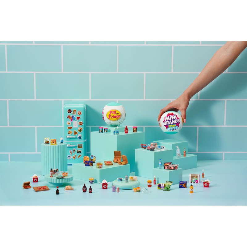 Mini Brands, Fill The Fridge, Series 1, 2 Capsules