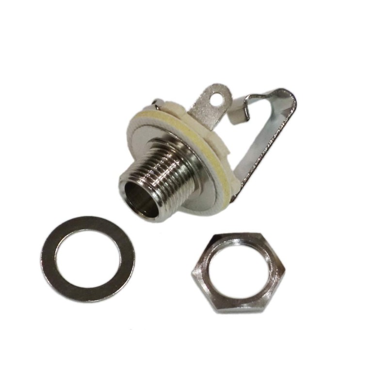 Mono Jack 6.35mm Input/Output Open Jack Female for Phone Plug