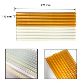 Cyundfix 24pcs Auto Dent Puller Glue Tabs Car Body Dent Removal Pulling Tabs Paintless Hail Dent Removal Tools with 10pcs Glue Sticks(Multi-Colored)