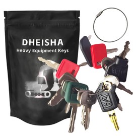 15pcs Plant Key Set, Universal Plant Dumper Machine Replacement Ignition Key Set for Machinery, Agricultural Vehicles, Excavators, Trucks, Graders, Dozers, Backhoes