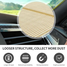 Filtro de aire de motor CA12963 17801-F4010 17801F4010 PA99877 Filtro de aire de motor para Toyota 2023-2024 Sequoia V6 3.4L para Toyota 2022-2024 Tundra V6 3.4L Filtro de aire de motor