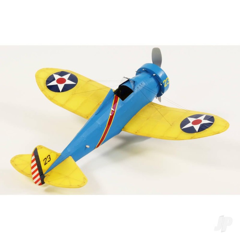 Dumas P-26 Peashooter Rubber Powered Model Airplane