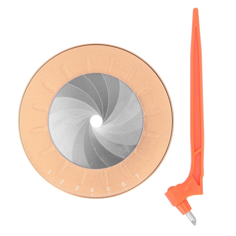 Circle Drawing Maker Adjustable Round Template Ring Scribing Tool with
