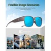 BIRCEN Polarized Fit Over Sunglasses: Wear Over Glasses Sunglasses Wrap