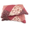 Qucover Patchwork Pillowcases 2 Pack Multicolor Floral Printed Pillow Cases