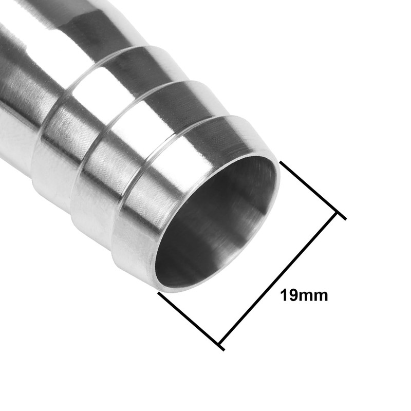 DERNORD Sanitary Hose Barb Pipe Fitting 1.5" Tri Clamp (50.5MM