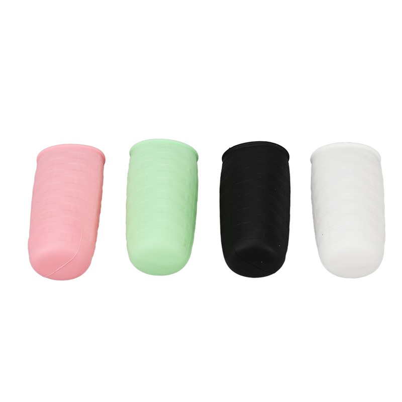 8pcs Travel Leak Proofing Elastic Sleeve Bottle Covers Soft Silicone
