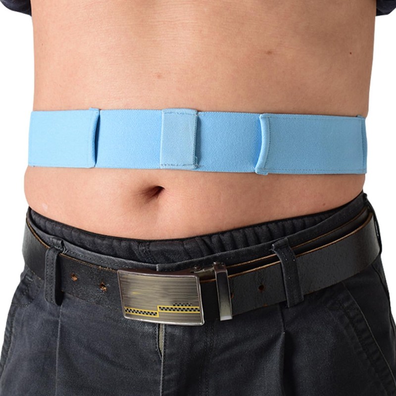 Gatuida 2pcs Abdominal Tube Storage for Patients Breathable Elastic Waistband