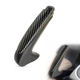 Parking Brake Handle Grip, Emergency Brake Parking Handle Cover Handbrake Protector Cove Compatible with Honda Civic 2006-2011 47115-SNA-A82ZA