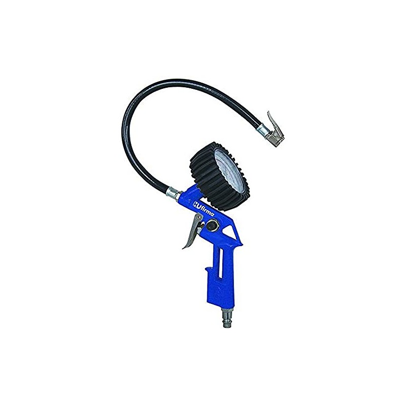 hufirma 5652510 Inflating Gun with Pressure Gauge, Blur