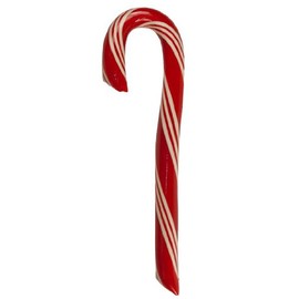 3 Chocolate Filled Peppermint Candy Canes, Hammonds Handmade, 2 Oz Red/White Stripe