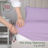 Rohi® King Size Fitted Sheet with Two Pillowcases – 25cm