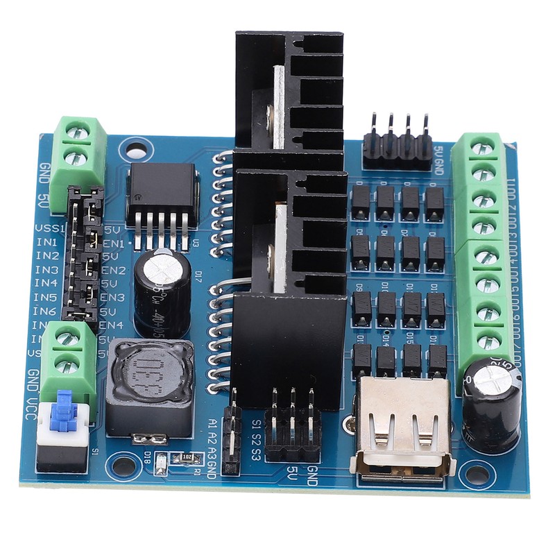 L298N Driver Module 4‑Channel Smart Auto Motor Driving Board Electronic