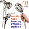 AquaSpa High Pressure 48-mode Luxury 3-way Combo with Adjustable Extension
