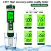 Homcoice PH Meter 4 in 1 pH H2 ORP Temperature