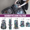 BECOJADDE Hiking Backpack Men Women 40L Ultralight Foldable Backpack Waterproof