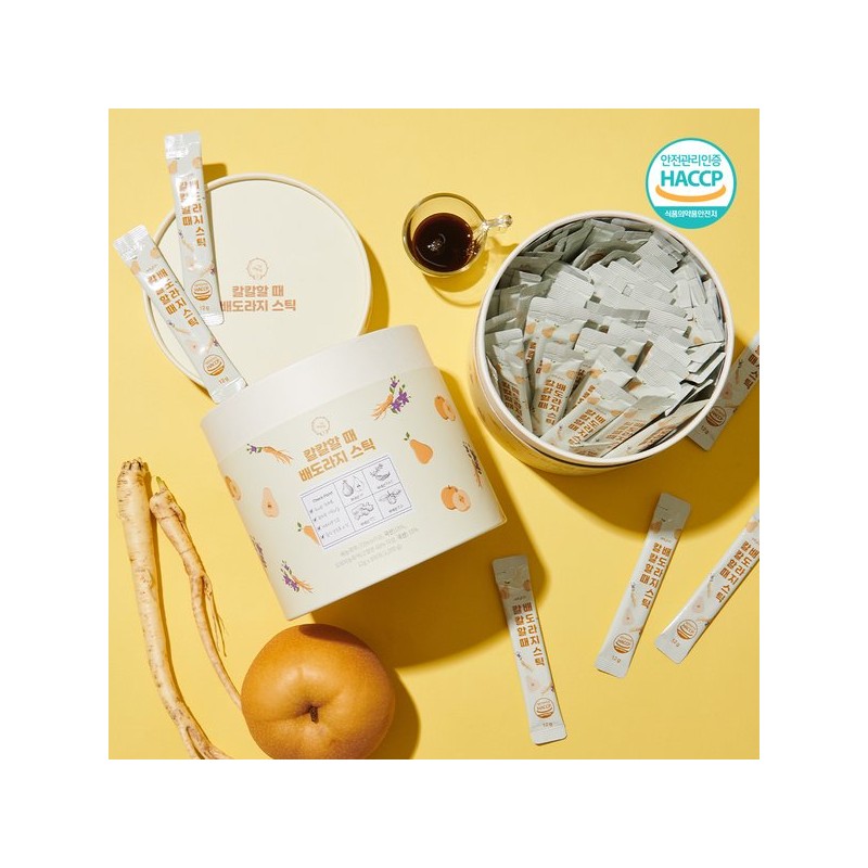 Ryeowondam 칼칼할 때 배도라지스틱 100포 [1+1/총 200포] When It's Spicy,