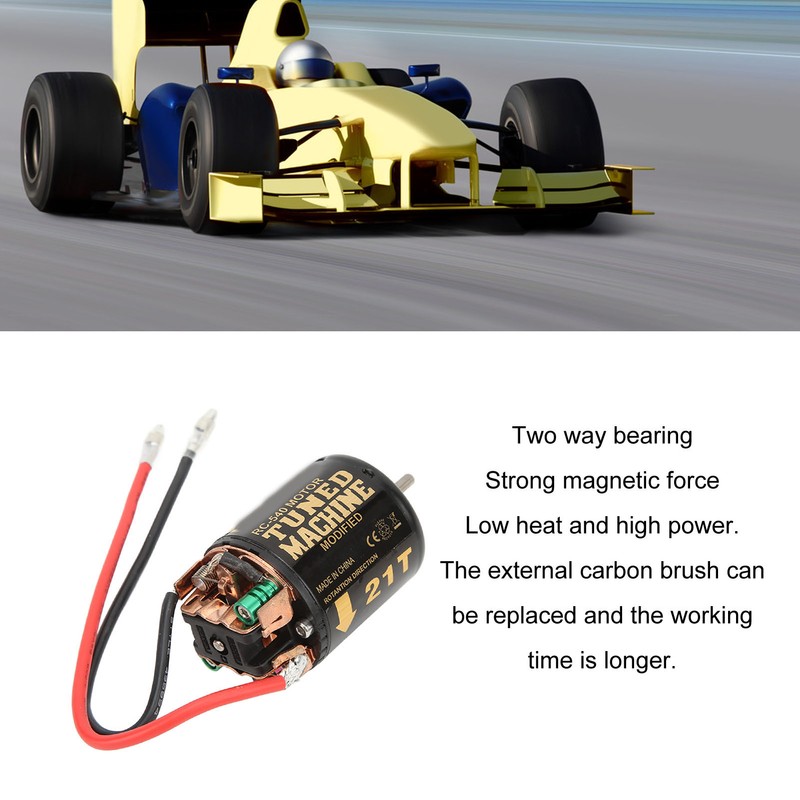 RC 540 Motor 21T Brushed Motor for AXIAL SCX10 90046