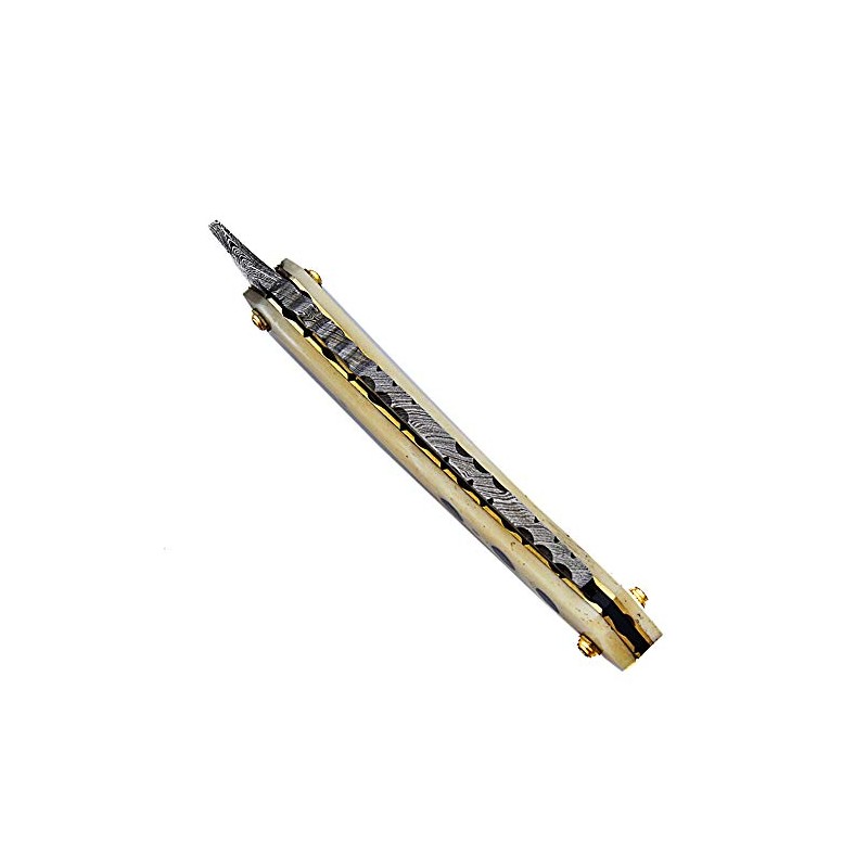 R-79 - Maquinilla de afeitar de acero de damasco con