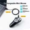 SANWA Bluetooth + 2.4G Wireless Handheld Mouse, 3 in 1