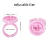 Miuffue 300 Pcs Glue Rings Smart Glue Holder for Eyelash