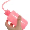Lurrose Botellas Exprimibles para Pestañas 250ml 3 Piezas Boca Curva