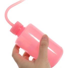 Lurrose Botellas Exprimibles para Pestañas 250ml 3 Piezas Boca Curva Abs Colores Herramienta Útil para Limpieza y Cuidado de Pestañas