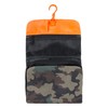Hurley Men's Expandable Small Items Travel Dopp Kit, Green Camo,