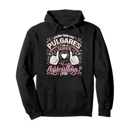 Súper Agricultora Regalo Originale para Agricultora Niña Pullover Hoodie