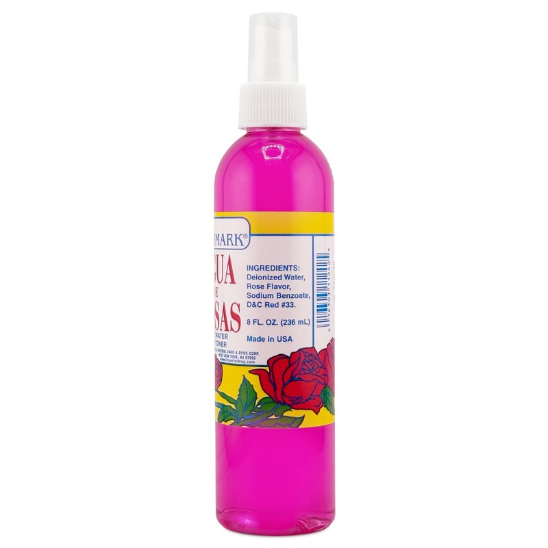 Agua De Rosas 8 Oz. Rose Water by Pharmark