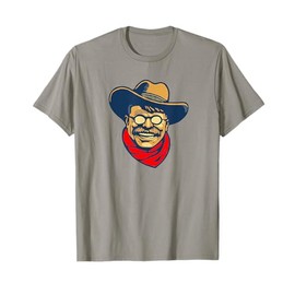 Teddy Roosevelt Rough Rider American National Parks Retro T-Shirt