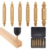 6-Pcs Damaged Screw Remover and Extractor Set, Striped Screw Extractor