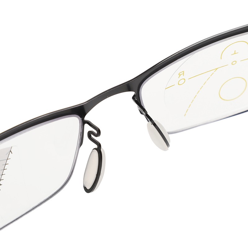 Fashion Anti Blue Rays Presbyopic Glasses Visual Fatigue Relief Multifocal