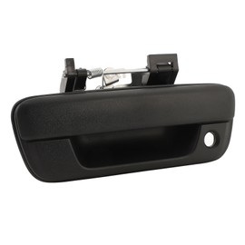 Rear Tail Gate Handle Solid Construction Tailgate Latch Handle Replacement for Isuzu D‑MAX 2002 to 2011 Black