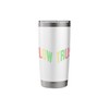 Trust Flow Inspirational Motivational Optimistic Stainless Steel Insulated Tumbler