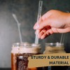 BARIANTTE Premium Glass Straw Set of 6 & Glass Straw