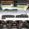 XRIDONSEN 2x 17 inch Amber Green Emergency Lights for Trucks