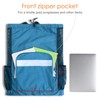 BeeGreen Gym Bag Drawstring Backpack With Zipper Pocket Swim Bag