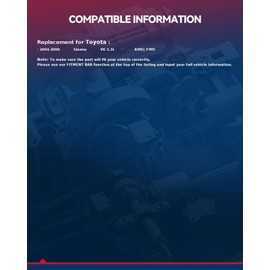 KAX Front Quick Struts for Toyota Sienna 2004 2005 2006 Front Shocks Complete Struts Assembly with Coil Spring Set of 2, Replace 172980 172981