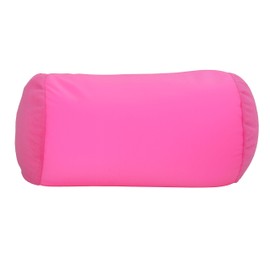 Deluxe Comfort Mooshi Squish Microbead Bed Pillow, 14" x 7" - Airy Squishy Soft Microbeads - Eighteen Fun Bubbly Colors To Choose From - Cuddly And Fun Dormroom Accessory - Bed Pillow, Hot Pink