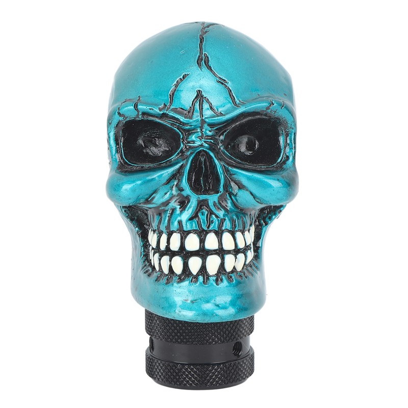 Skull Gear Shift Head Resin Shifter Knob Car Transmission Shifting