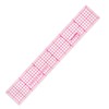 KEARING Clear Sewing Graph Fashion Design Ruler, Sandwich Line, 2