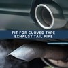 INFINAUTO Land Rover Curved Slant Exhaust for Range Rover 02-10